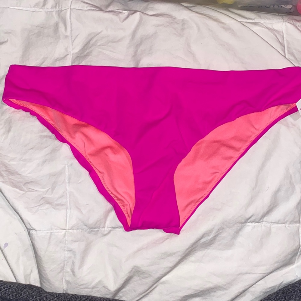 Victoria’s Secret pink swim bottoms size medium new